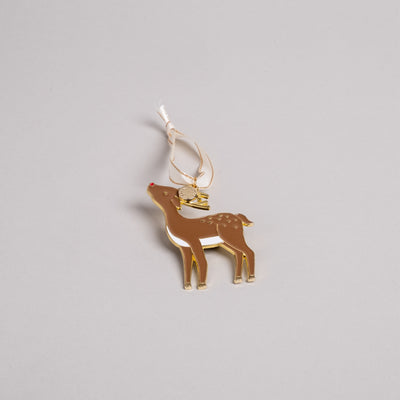 Eulenschnitt - Baumschmuck Reh