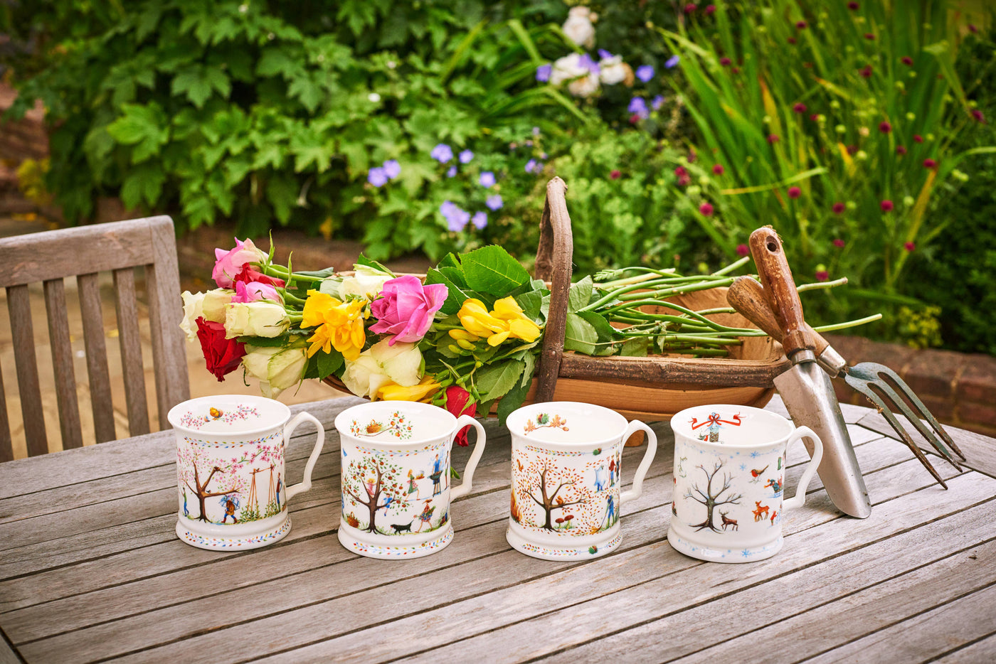 Jane Abbott Tasse - Die Vier Jahreszeiten (Sommer)