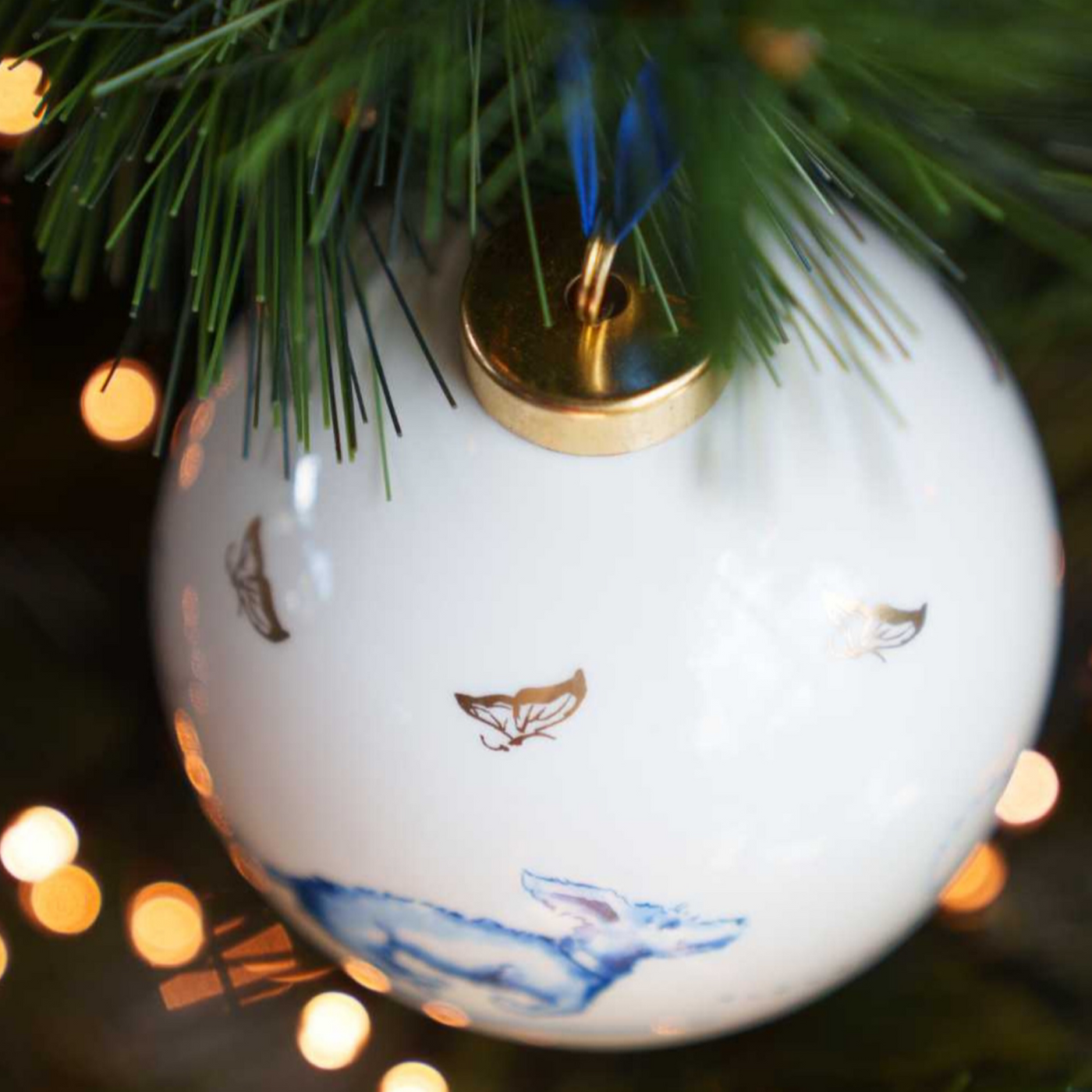 Heinen Delfts Blauw - Porzellankugel Nhaan