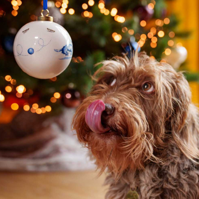 Heinen Delfts Blauw - Porzellankugel Nhaan