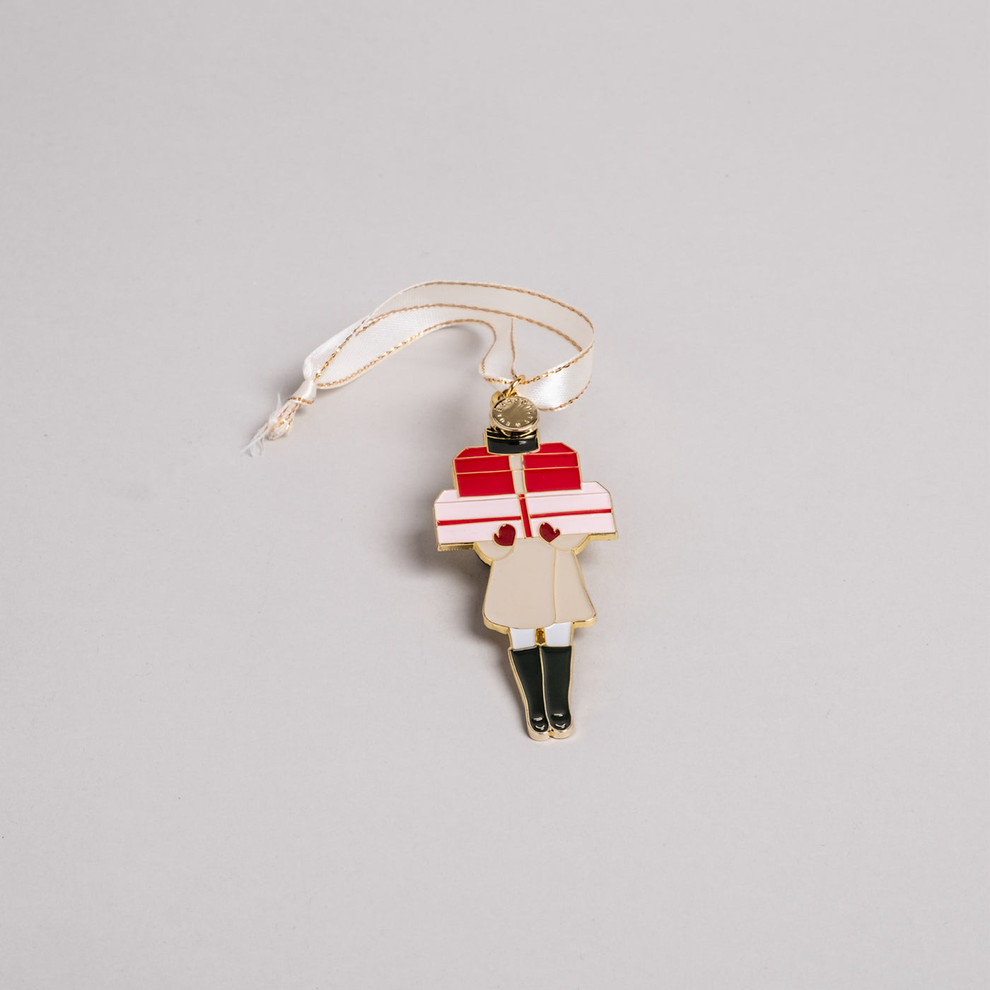 Eulenschnitt - Baumschmuck Weihnachtsmädchen