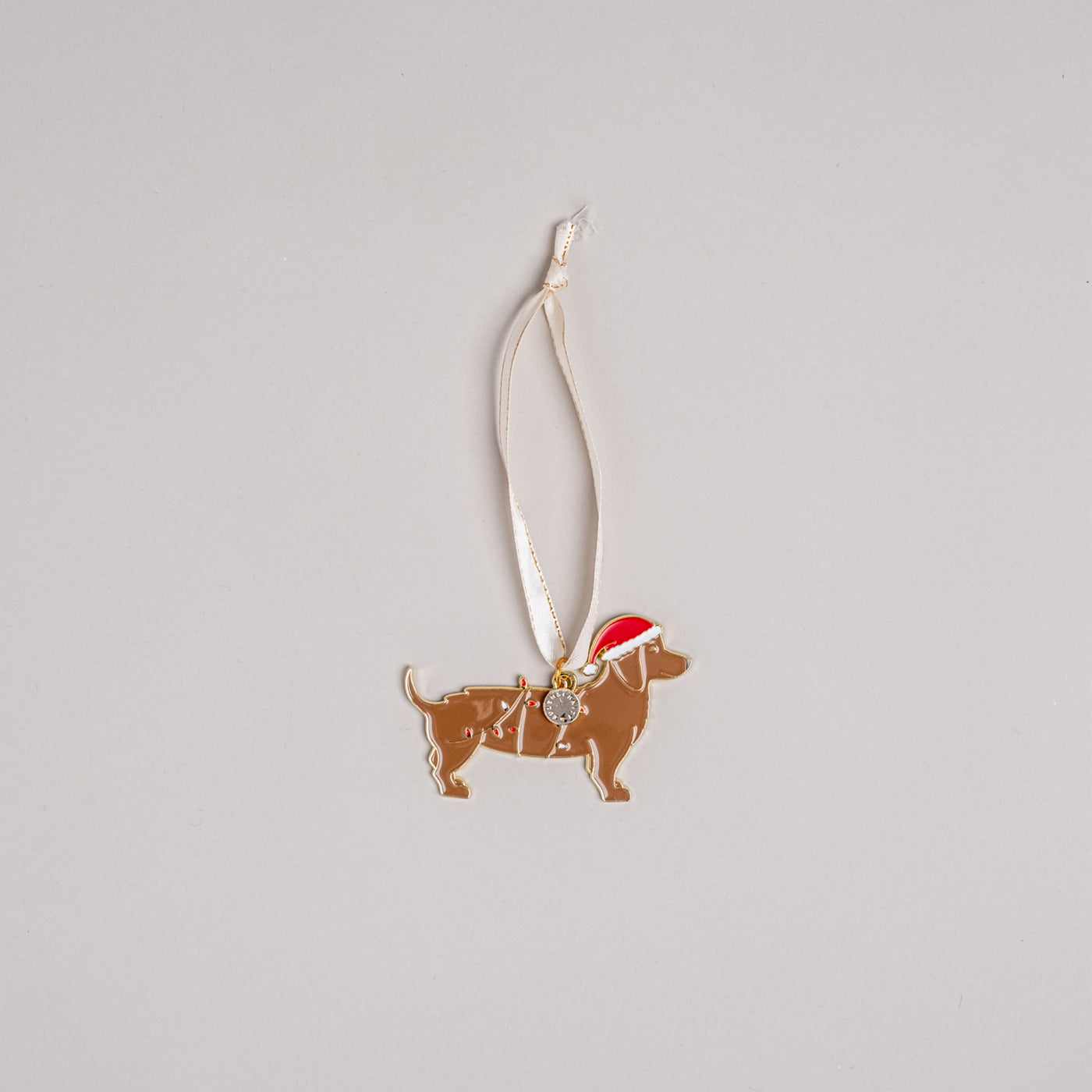 Eulenschnitt - Baumschmuck Weihnachtsdackel