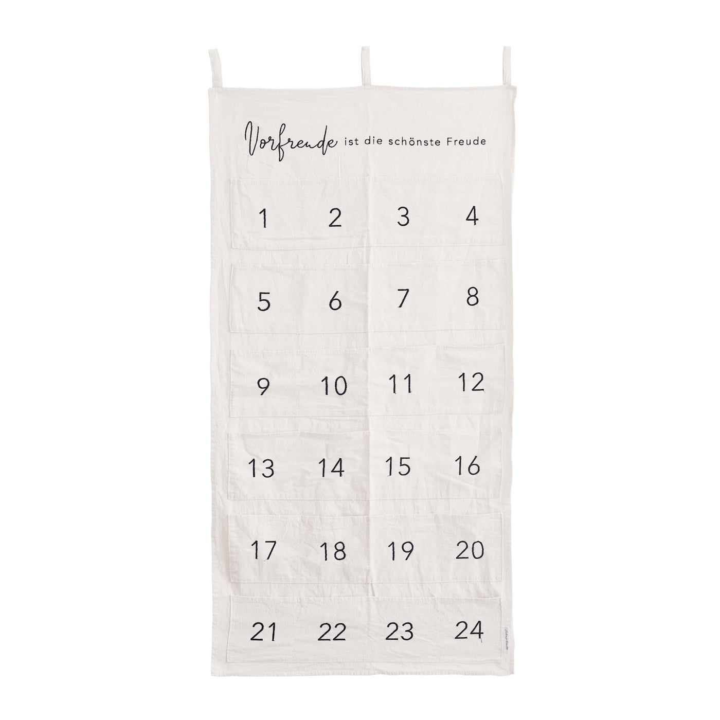 Eulenschnitt - Adventskalender Vorfreude Creme