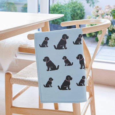 Sweet William Bio-Geschirrtuch - Cockapoo/Labradoodle (Schwarz)