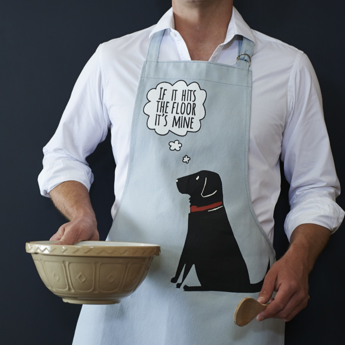 Bio-Schürze - Black Labrador