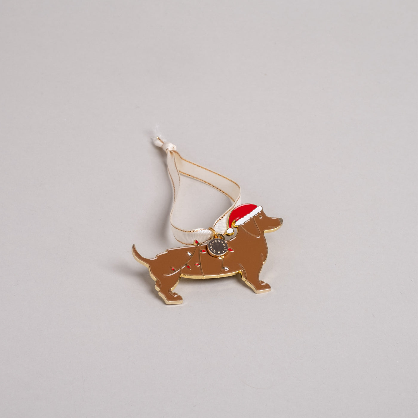 Eulenschnitt - Baumschmuck Weihnachtsdackel