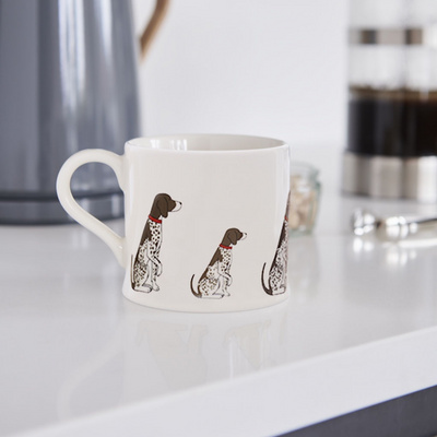 Hundetasse mit - Deutsch-Kurzhaar-Motiv