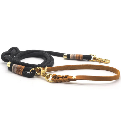 PAWSOME Hundeleine Schwarz – SALE