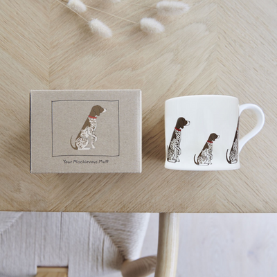 Hundetasse mit - Deutsch-Kurzhaar-Motiv