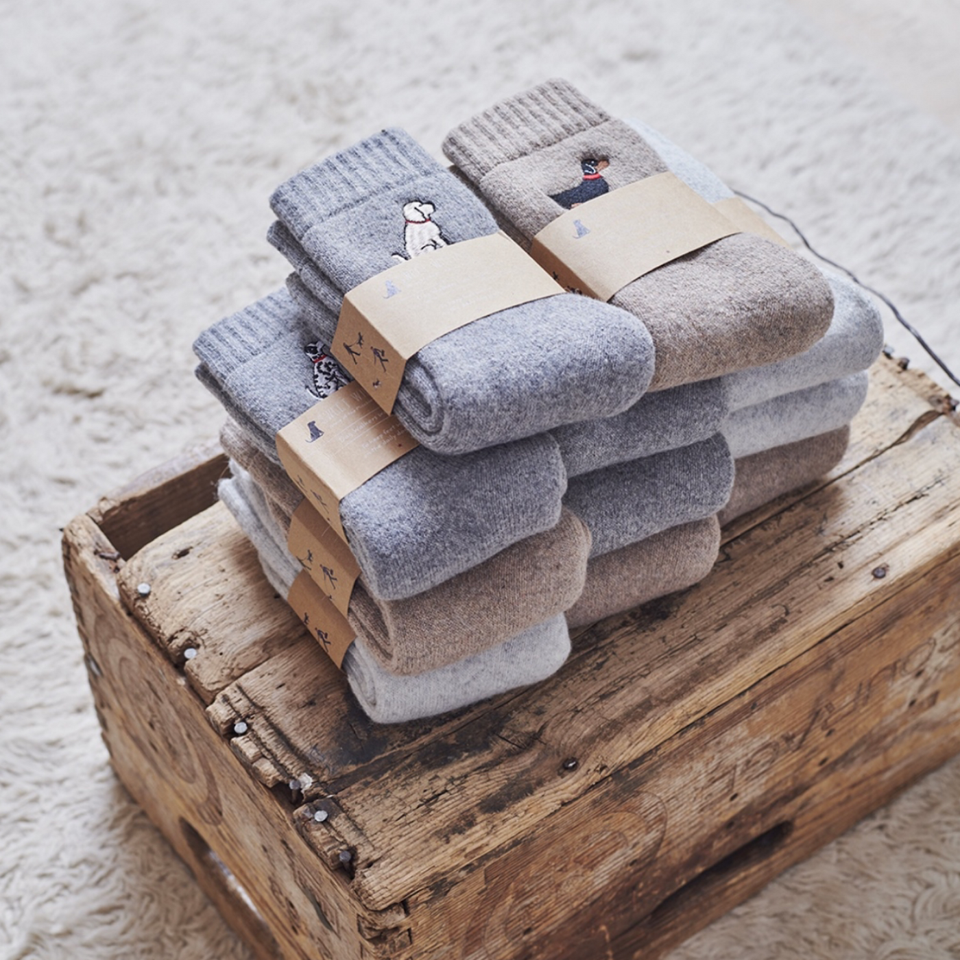 Sweet William Wollsocken - Deutscher Schäferhund