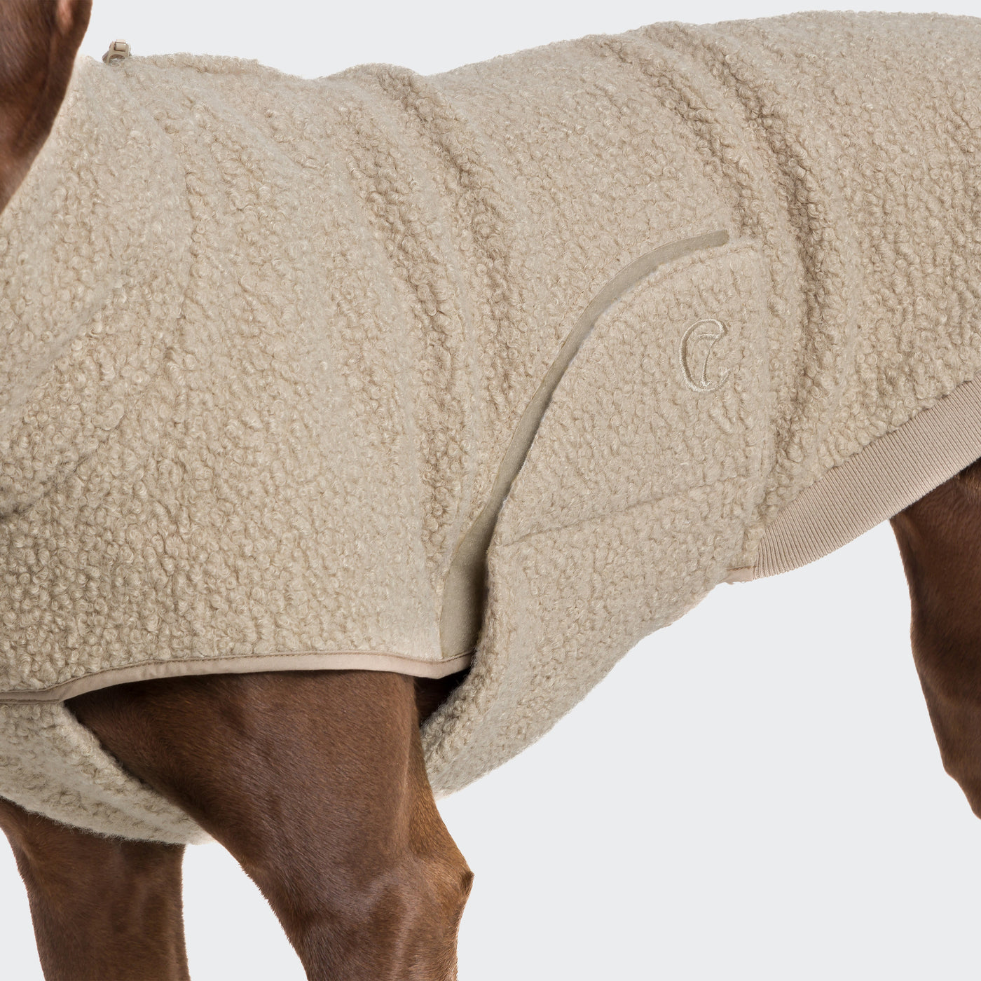 Hundepullover Gotland Beige