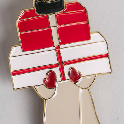 Eulenschnitt - Baumschmuck Weihnachtsmädchen