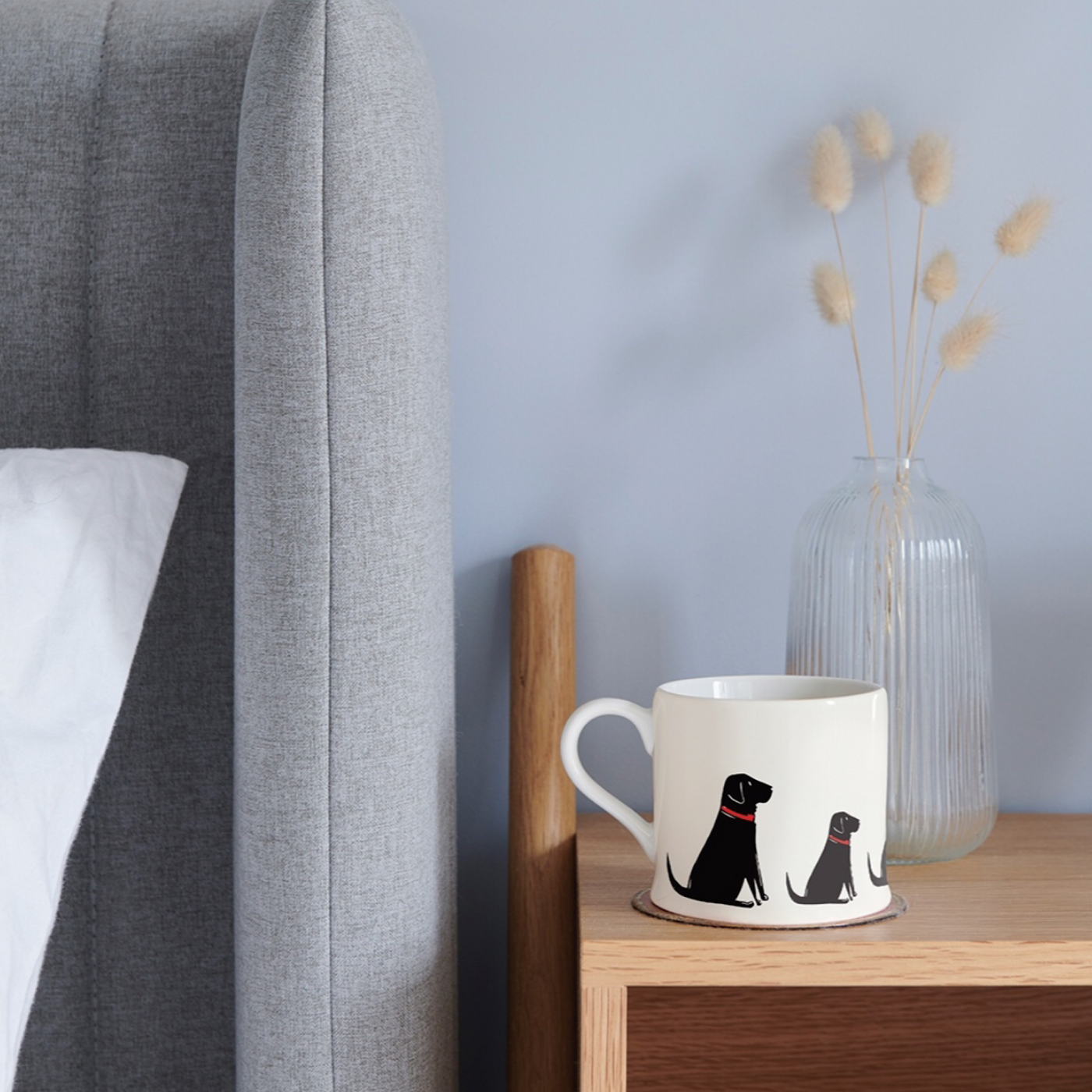 Hundetasse mit Black Labrador-Motiv