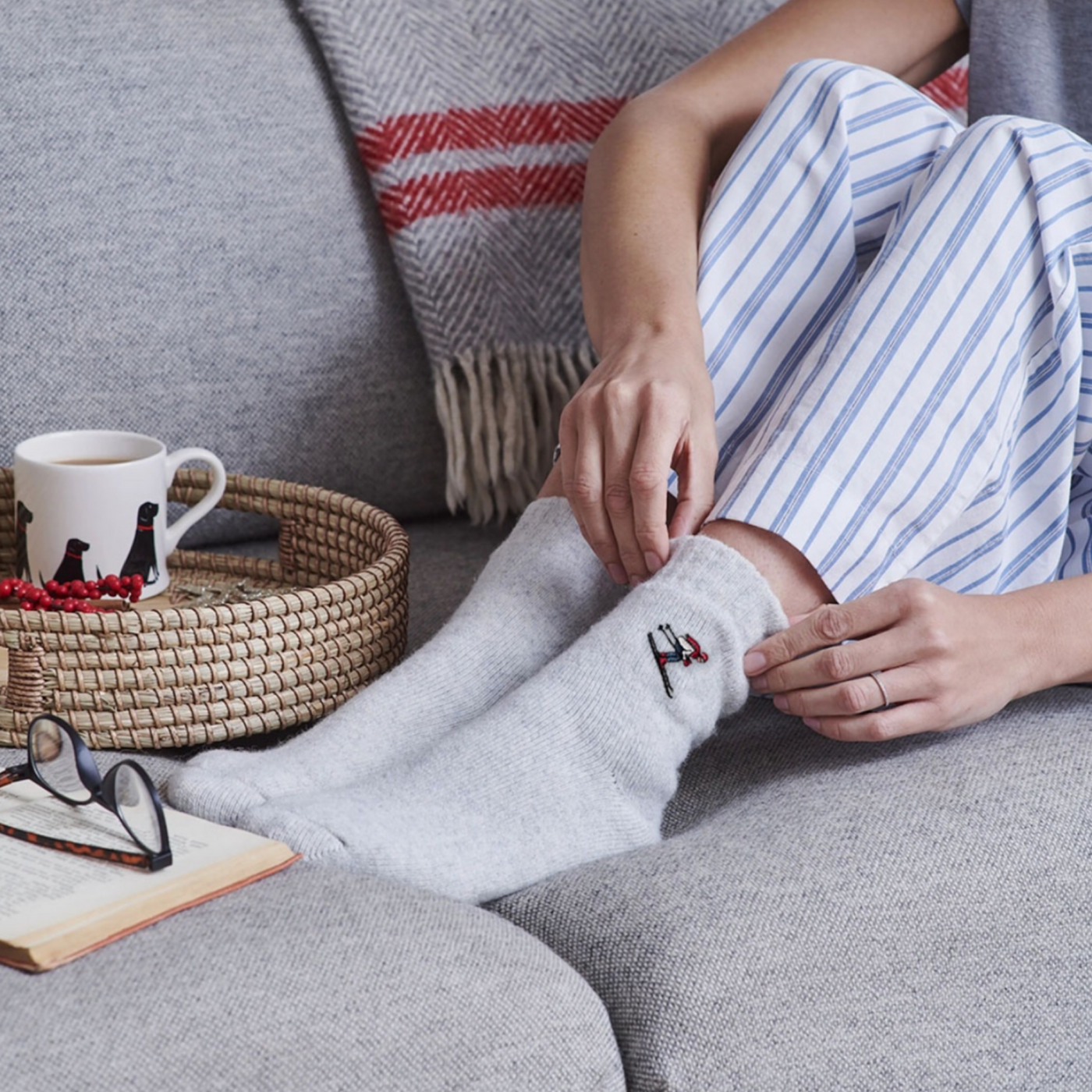 Sweet William Wollsocken - Skifahrer