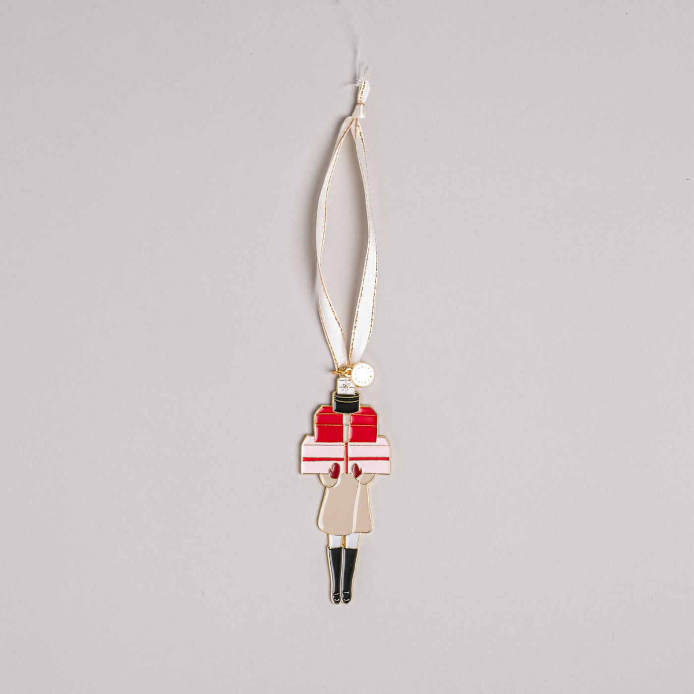 Eulenschnitt - Baumschmuck Weihnachtsmädchen