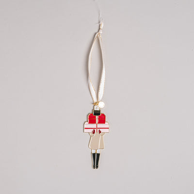 Eulenschnitt - Baumschmuck Weihnachtsmädchen