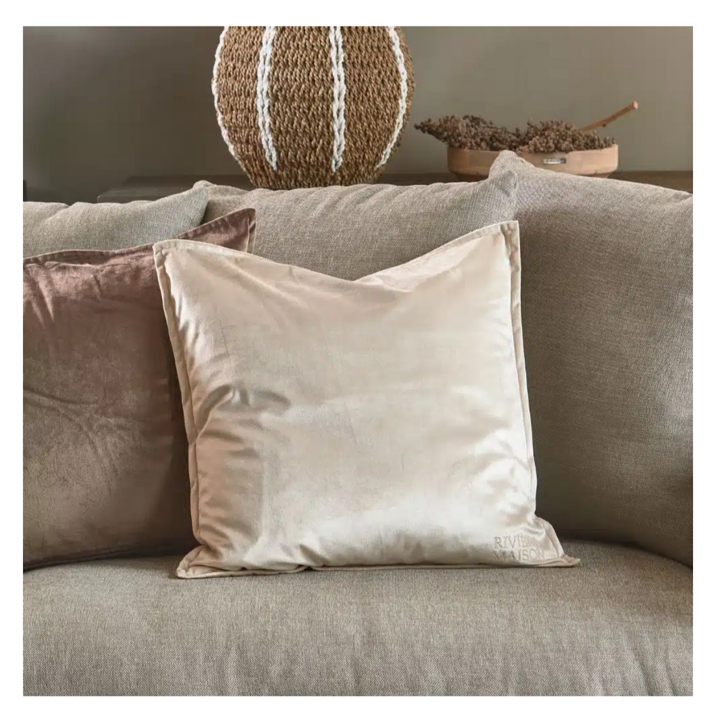 RIVIÈRA MAISON Kissen SAMT – SALE