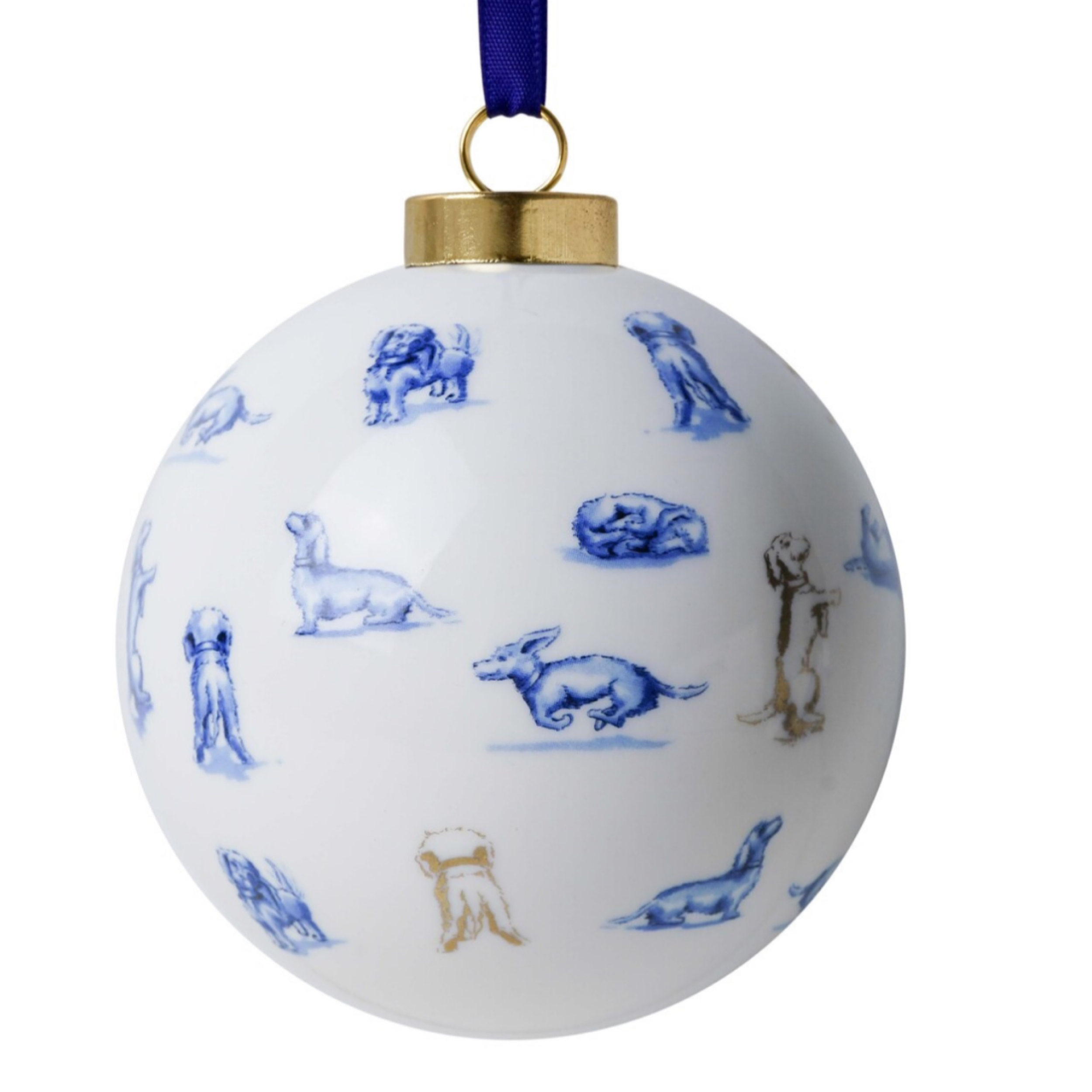 Heinen Delfts Blauw - Porzellankugel Nhaan