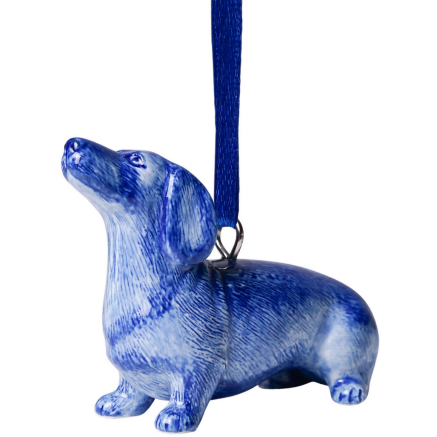 Heinen Delfts Blauw - Weihnachtsanhänger Dackel Nhaan