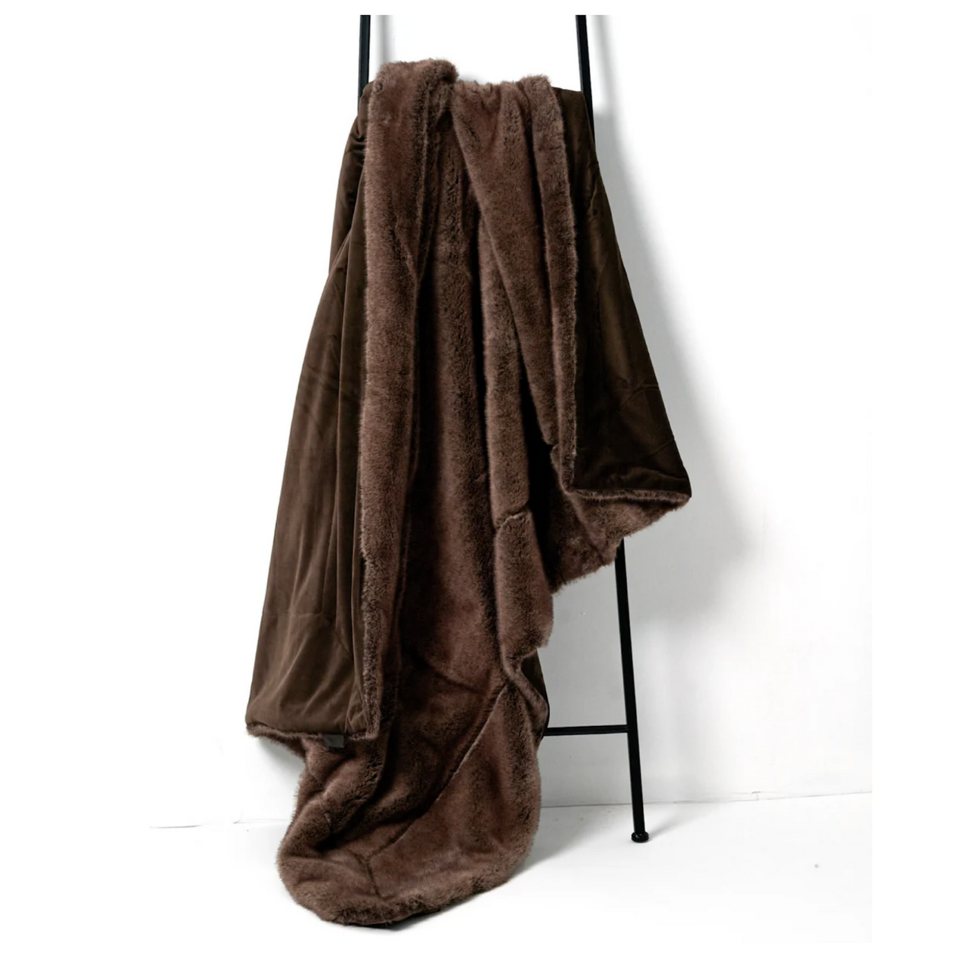 ADAMSBRO Wohndecke Webpelz Mink – SALE