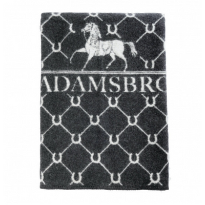 ADAMSBRO Wohndecke MERINO Schwarz