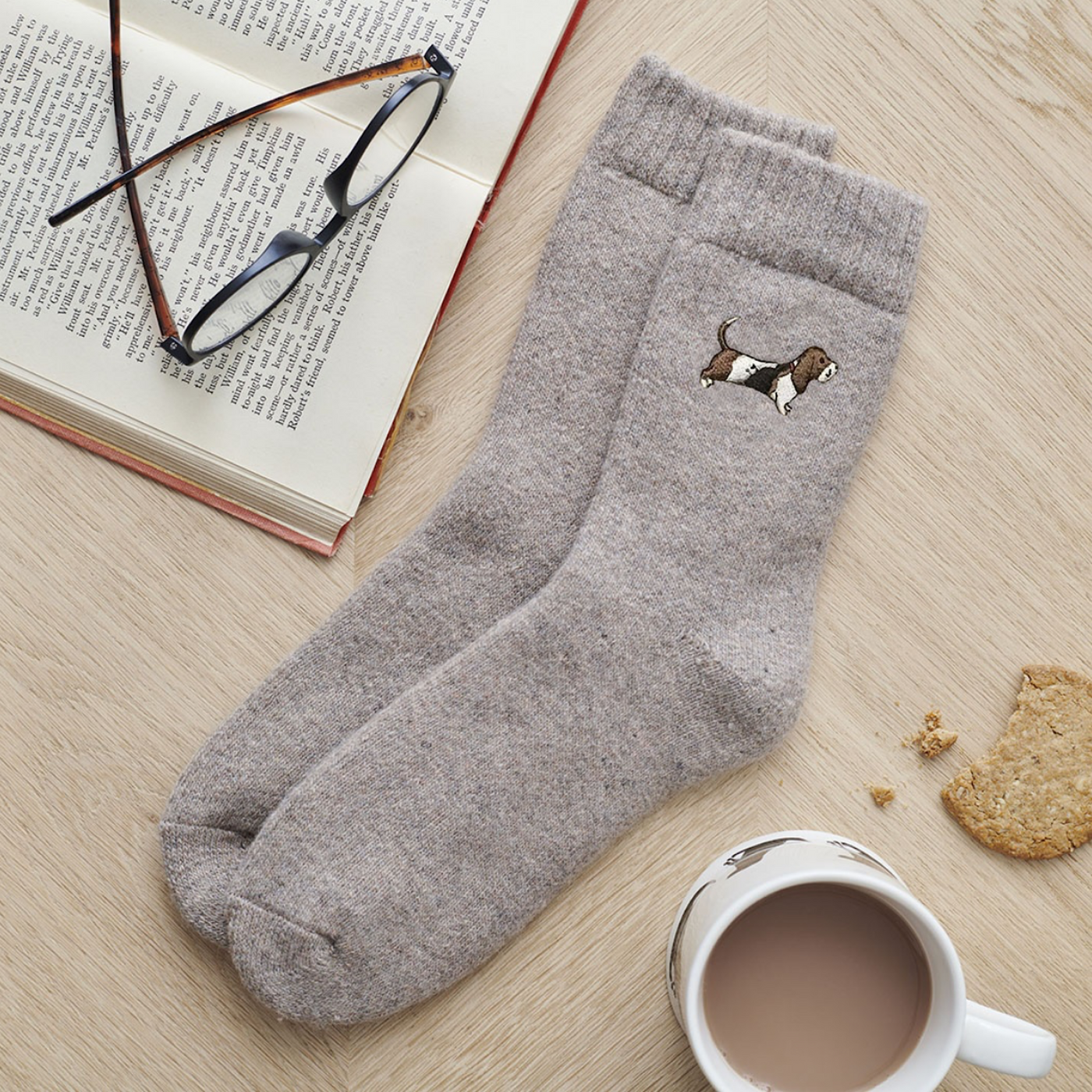 Sweet William Wollsocken - Basset Hound