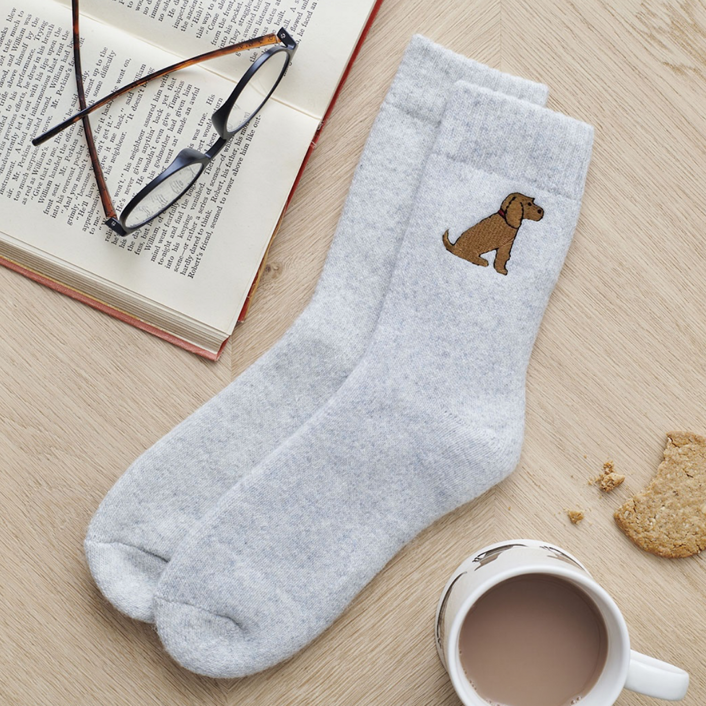 Sweet William Wollsocken - Cocker Spaniel Mittelbraun