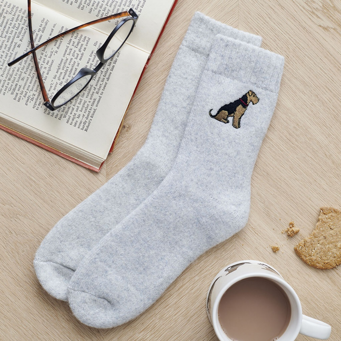 Sweet William Wollsocken - Airedale / Lakeland / Welsh Terrier