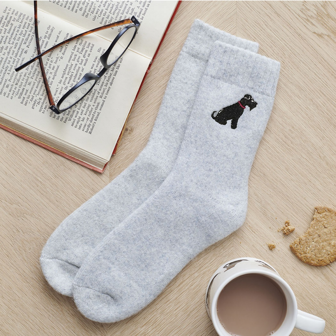 Sweet William Wollsocken - Schwarzer Schnauzer