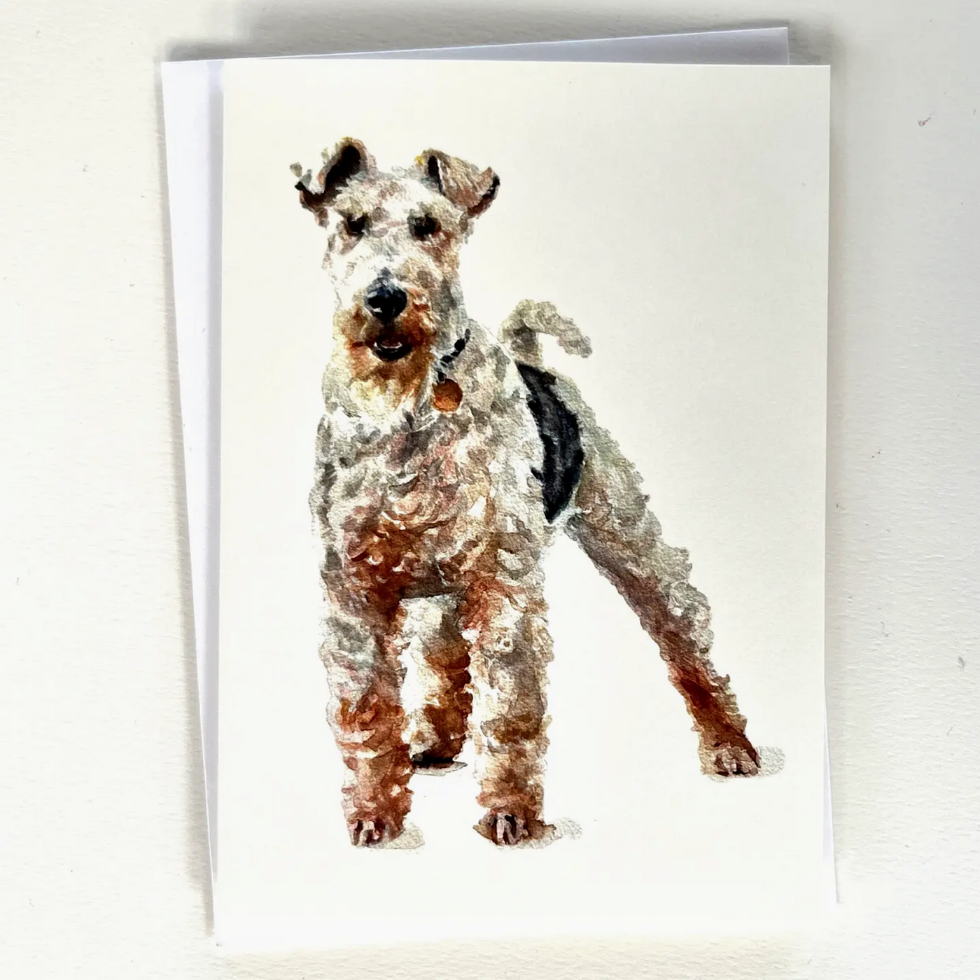 Greeting card - Fox Terrier
