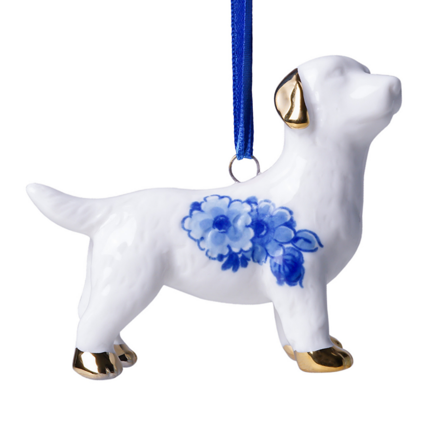 Heinen Delfts Blauw - Christmas Ornament Labrador