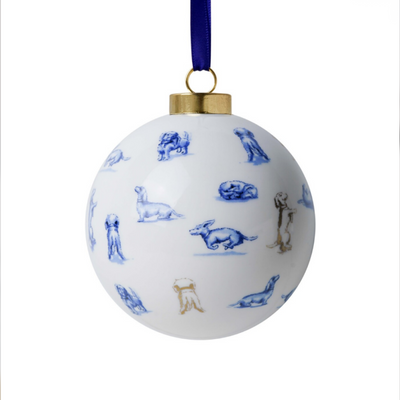 Heinen Delfts Blauw - Porzellankugel Nhaan