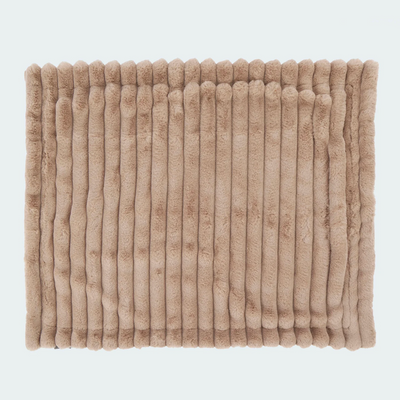 Hundedecke Webpelz Leopold's Anthrazit Taupe