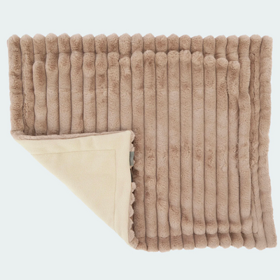 Hundedecke Webpelz Leopold's Anthrazit Taupe