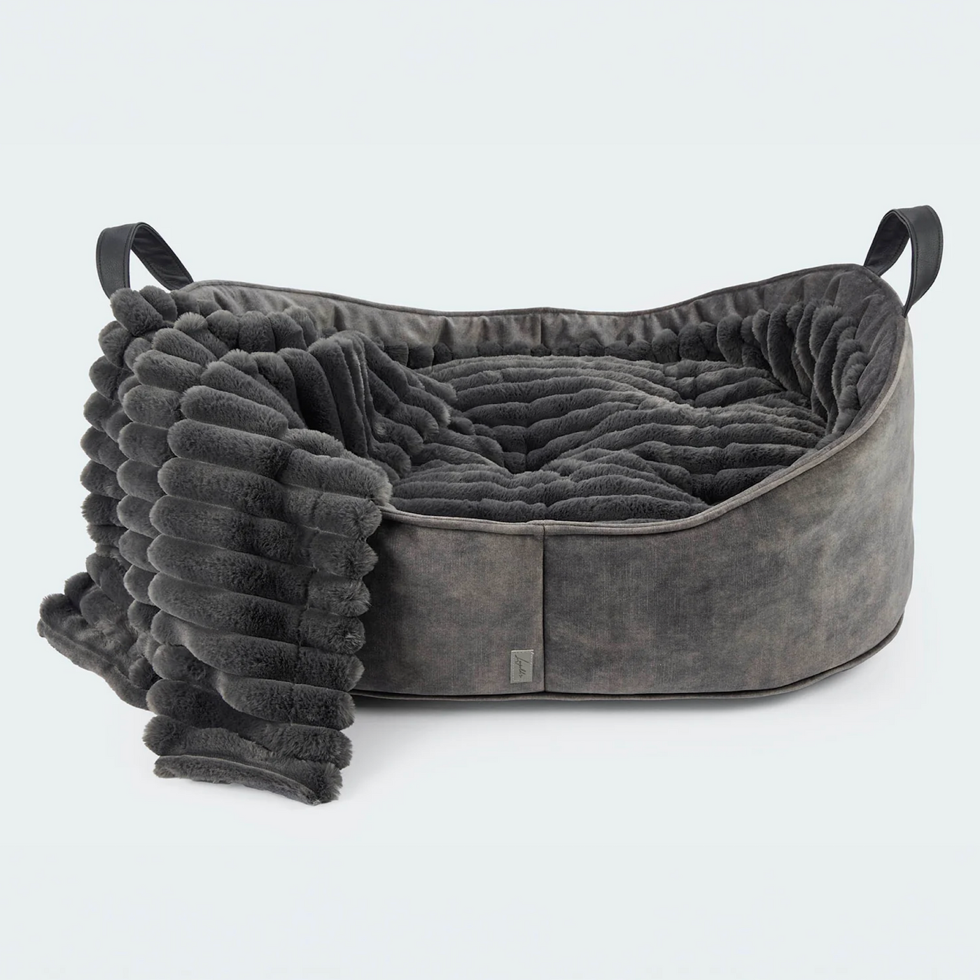 Hundedecke Webpelz Leopold's Anthrazit