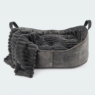 Hundedecke Webpelz Leopold's Anthrazit