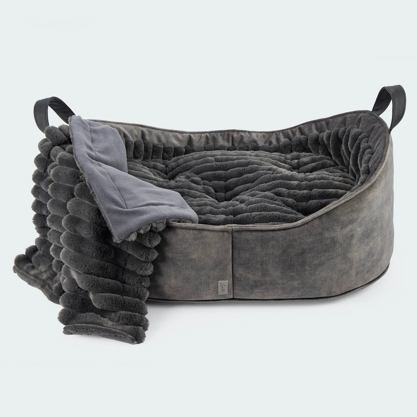 Hundedecke Webpelz Leopold's Anthrazit