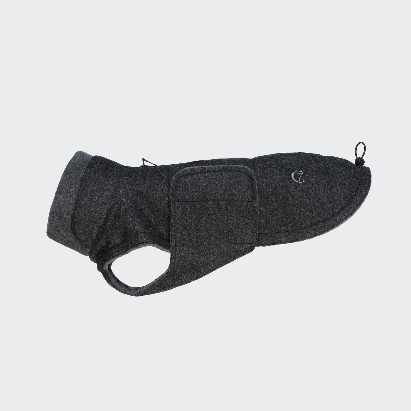 CLOUD7 Hundemantel Brooklyn Flannel Dackel Anthra