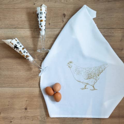 Geschirrtuch HUHN – SALE
